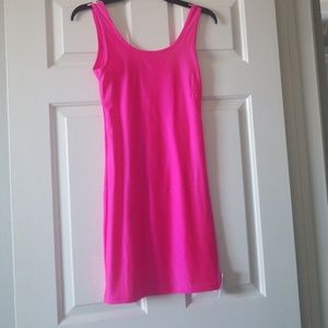 Neon Fuchsia dress